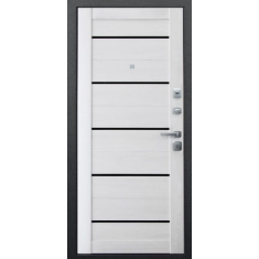 дверь 9 см Антик серебро / Дымчатый дуб царга/Ривьера айс царга